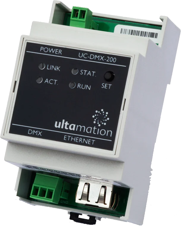UC-DMX-210 Ethernet to DMX Controller
