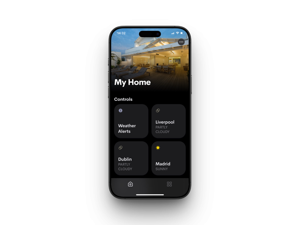 Weather Tile for Crestron Home