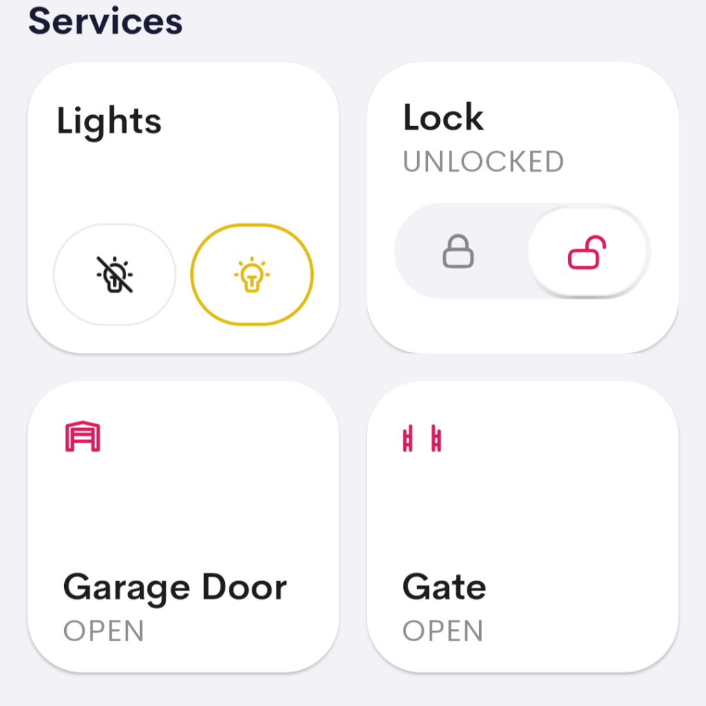 Native UI Tiles for Crestron Home