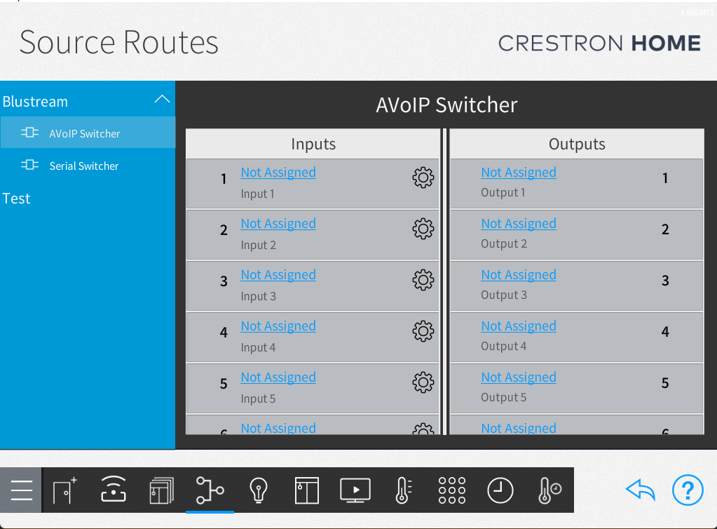 Blustream AV Switching Integration
