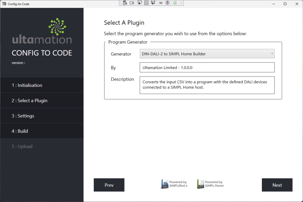 Config-to-Code