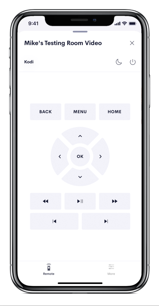 KODI Remote IP Control Crestron Integration