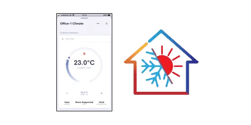 HVAC Bridge for Crestron Home (8 Zones)